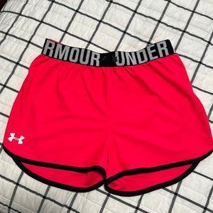 Youth Under Armour shorts.